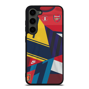 ARSENAL FC RETRO JERSEY COLLAGE Samsung Galaxy S23 Plus Case Cover