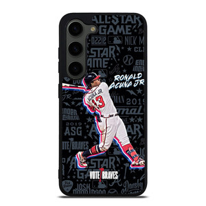 ATLANTA BRAVES ACUNA SHOOT WALL Samsung Galaxy S23 Plus Case Cover