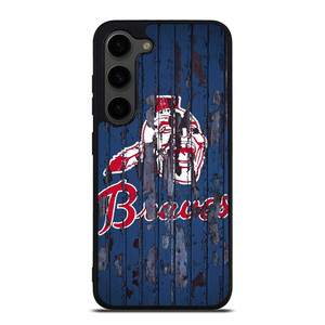 ATLANTA BRAVES RUSTY WOOD Samsung Galaxy S23 Plus Case Cover