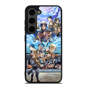 ATTACK ON TITAN ANIME CHARACTER Samsung Galaxy S23 Plus Case Cover ATTACK ON TITAN ANIME CHARACTER Samsung Galaxy S23 Plus Case Cover