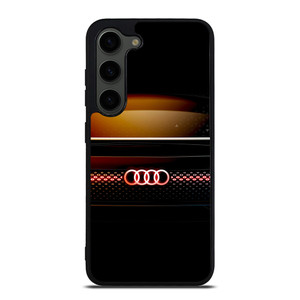 AUDI METAL GLOW LOGO Samsung Galaxy S23 Plus Case Cover AUDI METAL GLOW LOGO Samsung Galaxy S23 Plus Case Cover