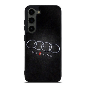 AUDI S LINE CAR EMBLEM Samsung Galaxy S23 Plus Case Cover AUDI S LINE CAR EMBLEM Samsung Galaxy S23 Plus Case Cover
