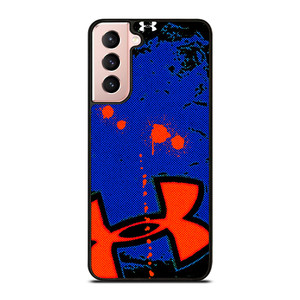 UNDER ARMOUR ORANGE BLUE LOGO Samsung Galaxy S21 Case Cover