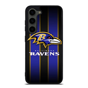 BALTIMORE RAVENS NFL STRIPE LOGO Samsung Galaxy S23 Plus Case Cover