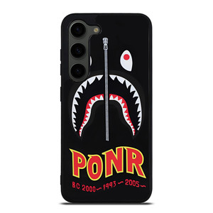 BAPE BATHING APE X PONR Samsung Galaxy S23 Plus Case Cover
