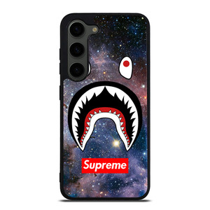 BAPE CAMO SHARK SUPREME NEBULA Samsung Galaxy S23 Plus Case Cover
