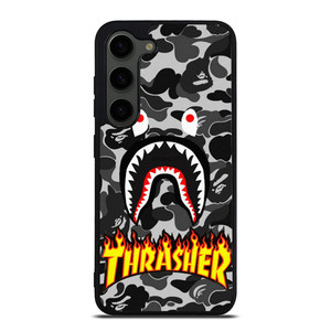BAPE SHARK THRASHER Samsung Galaxy S23 Plus Case Cover BAPE SHARK THRASHER Samsung Galaxy S23 Plus Case Cover