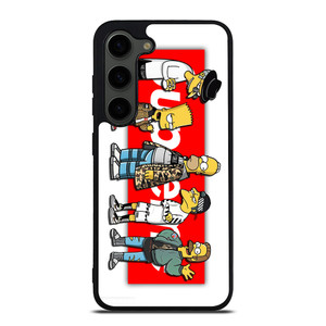BART SIMPSON X SUPREME LOGO Samsung Galaxy S23 Plus Case Cover