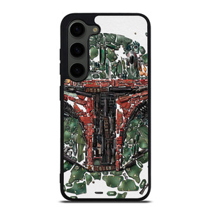 BOBA FETT STAR WARS MOZAIC Samsung Galaxy S23 Plus Case Cover