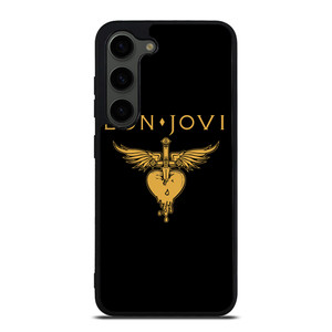 BON JOVI BAND LOGO GOLD Samsung Galaxy S23 Plus Case Cover