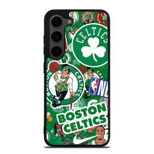 BOSTON CELTICS NBA STICKER BOMB Samsung Galaxy S23 Plus Case Cover BOSTON CELTICS NBA STICKER BOMB Samsung Galaxy S23 Plus Case Cover