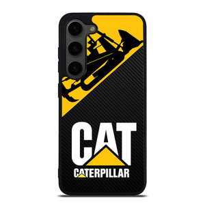 CATERPILLAR CAT BULLDOZER CARBON Samsung Galaxy S23 Plus Case Cover