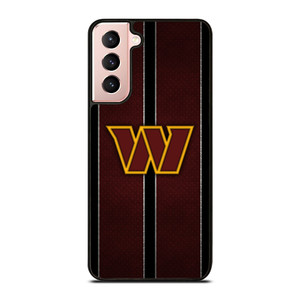 WASHINGTON COMMANDERS NFL METAL STRIPE Samsung Galaxy S21 Case Cover