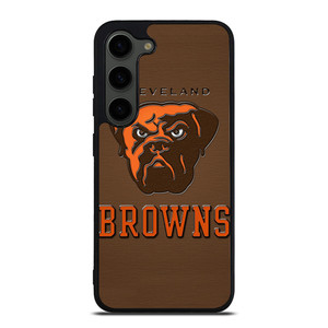 CLEVELAND BROWNS DOG NFL MASCOT Samsung Galaxy S23 Plus Case Cover