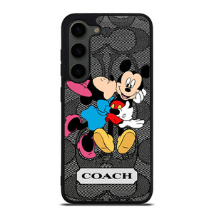 COACH MINNIE MICKEY MOUSE KISS Samsung Galaxy S23 Plus Case Cover COACH MINNIE MICKEY MOUSE KISS Samsung Galaxy S23 Plus Case Cover