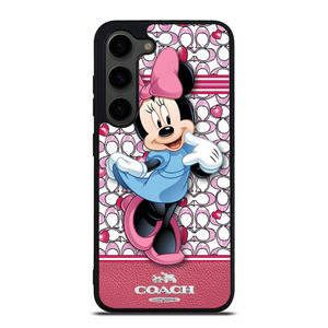 COACH MINNIE MOUSE PINK PATTERN Samsung Galaxy S23 Plus Case Cover