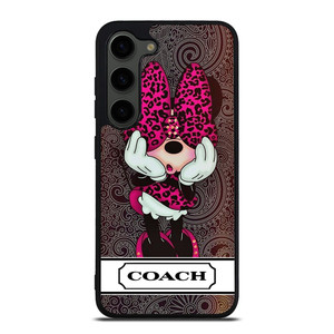 COACH NEW YORK MINNIE MOUSE CUTE Samsung Galaxy S23 Plus Case Cover