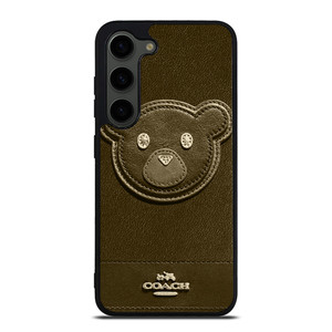 COACH NEW YORK BROWN BEAR Samsung Galaxy S23 Plus Case Cover COACH NEW YORK BROWN BEAR Samsung Galaxy S23 Plus Case Cover