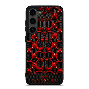 COACH NEW YORK CARBON Samsung Galaxy S23 Plus Case Cover
