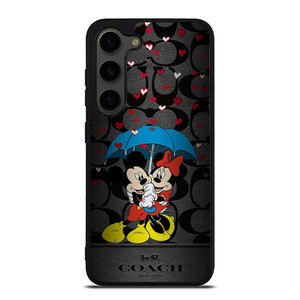 COACH NEW YORK MICKEY MINNIE MOUSE UMBRELLA Samsung Galaxy S23 Plus Case Cover