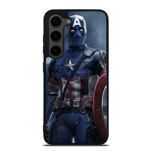 DEADPOOL CAPTAIN AMERICA MARVEL Samsung Galaxy S23 Plus Case Cover