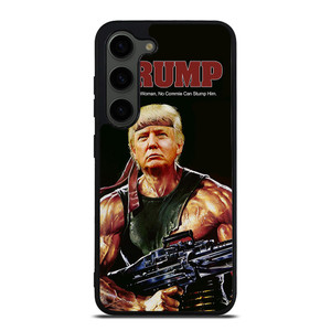 DONALD TRUMP RAMBO Samsung Galaxy S23 Plus Case Cover