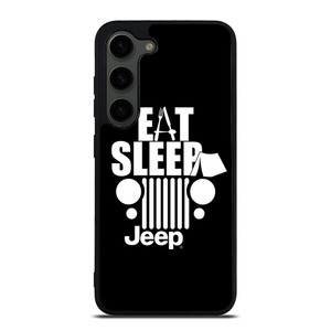 EAT SLEEP JEEP ART Samsung Galaxy S23 Plus Case Cover