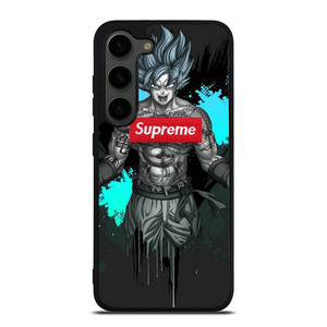 GOKU SUPREME SPLASH PAINT EFFECT Samsung Galaxy S23 Plus Case Cover GOKU SUPREME SPLASH PAINT EFFECT Samsung Galaxy S23 Plus Case Cover