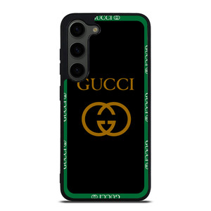 GUCCI ROUND BLACK Samsung Galaxy S23 Plus Case Cover