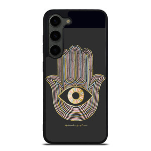 HAMSA EVIL EYE HAND OF FATIMA LOGO Samsung Galaxy S23 Plus Case Cover