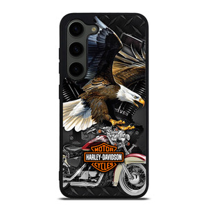 HARLEY DAVIDSON EAGLE METAL LOGO Samsung Galaxy S23 Plus Case Cover