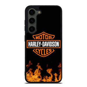 HARLEY DAVIDSON FIRE LOGO Samsung Galaxy S23 Plus Case Cover
