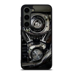 HARLEY DAVIDSON POLICE ENGINE Samsung Galaxy S23 Plus Case Cover