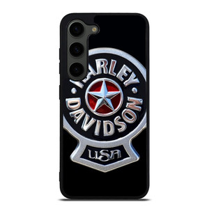 HARLEY DAVIDSON USA METAL EMBLEM Samsung Galaxy S23 Plus Case Cover
