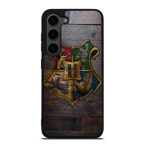 HOGWARTS HARRY POTTER WOODEN LOGO Samsung Galaxy S23 Plus Case Cover