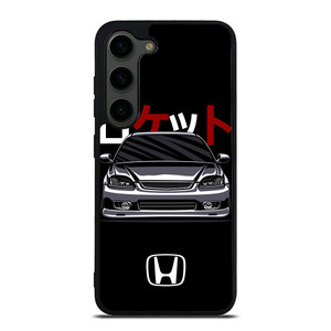 HONDA CIVIC RETRO DRAWING Samsung Galaxy S23 Plus Case Cover