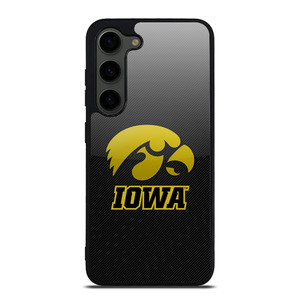 IOWA HAWKEYES CARBON Samsung Galaxy S23 Plus Case Cover