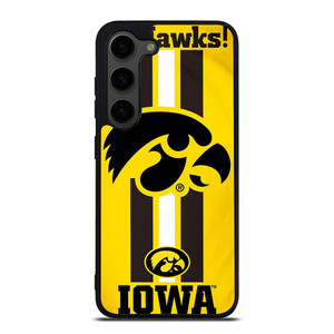 IOWA HAWKEYES FLAG Samsung Galaxy S23 Plus Case Cover