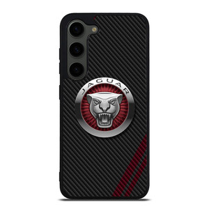 JAGUAR CARBON STRIPE LOGO Samsung Galaxy S23 Plus Case Cover JAGUAR CARBON STRIPE LOGO Samsung Galaxy S23 Plus Case Cover