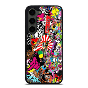 JDM STICKER BOMB COLLAGE Samsung Galaxy S23 Plus Case Cover JDM STICKER BOMB COLLAGE Samsung Galaxy S23 Plus Case Cover