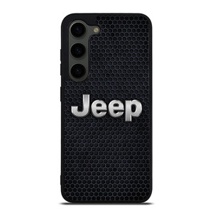 JEEP BLACK METAL LOGO Samsung Galaxy S23 Plus Case Cover JEEP BLACK METAL LOGO Samsung Galaxy S23 Plus Case Cover