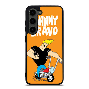 JOHNNY BRAVO CARTOON RIDING BIKE Samsung Galaxy S23 Plus Case Cover