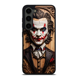 JOKER FACE WOOD Samsung Galaxy S23 Plus Case Cover
