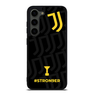 JUVENTUS FC CHAMPIONS STRONGER Samsung Galaxy S23 Plus Case Cover