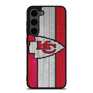 KANSAS CITY CHIEFS WOODEN LOGO Samsung Galaxy S23 Plus Case Cover