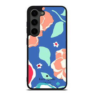 KATE SPADE NEW YORK BLUE FLORAL Samsung Galaxy S23 Plus Case Cover