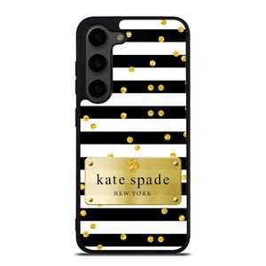 KATE SPADE POLKADOTS GOLD Samsung Galaxy S23 Plus Case Cover
