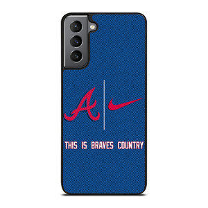 ATLANTA BRAVES NIKE MLB BASEBALL Samsung Galaxy S21 Plus Case Cover ATLANTA BRAVES NIKE MLB BASEBALL Samsung Galaxy S21 Plus Case Cover