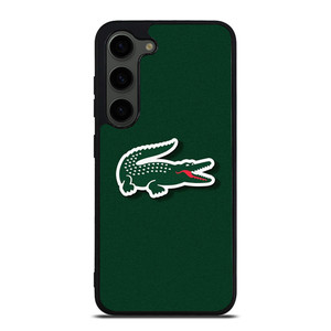 LACOSTE CROCODILE GREEN Samsung Galaxy S23 Plus Case Cover