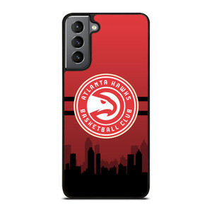 ATLANTA HAWKS NBA SKYLINE Samsung Galaxy S21 Plus Case Cover